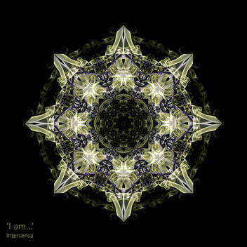 I am, symmetry, creations, mandala, fractal, lightcode, Jacqueline Lemmens, intersensa